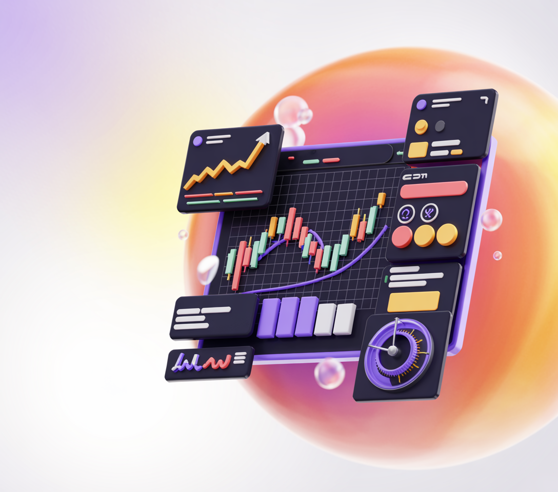 Illustration pédagogique sur le trading